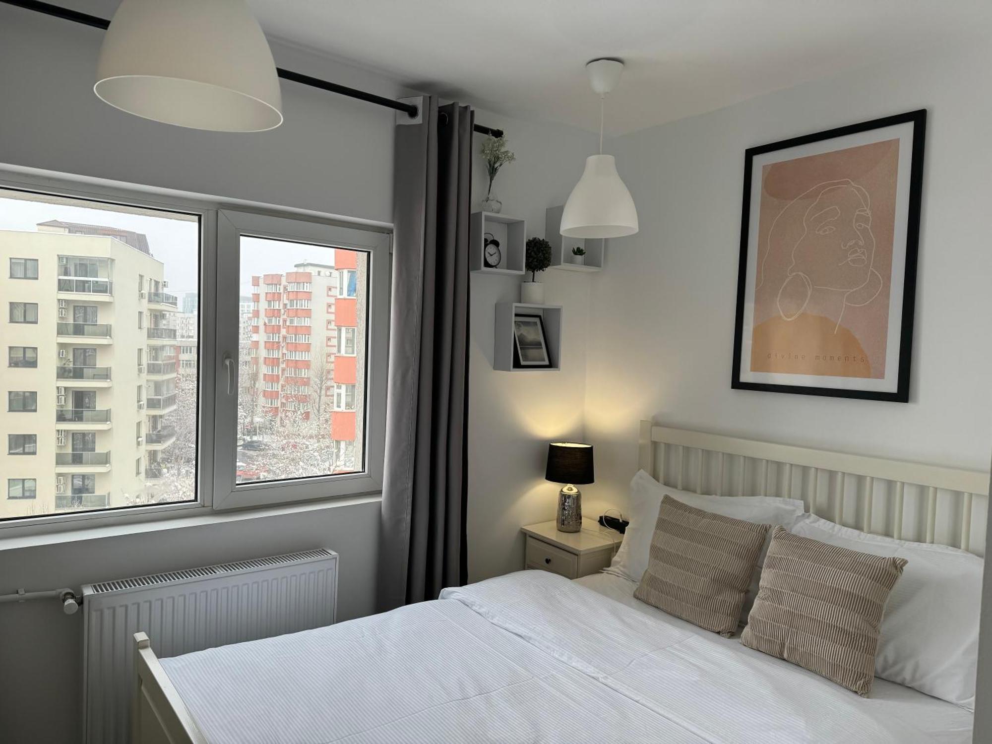Evan Cozy Flat With Balcony & Parking, 13 September Бухарест Экстерьер фото